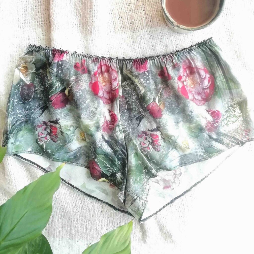 Silk shorts