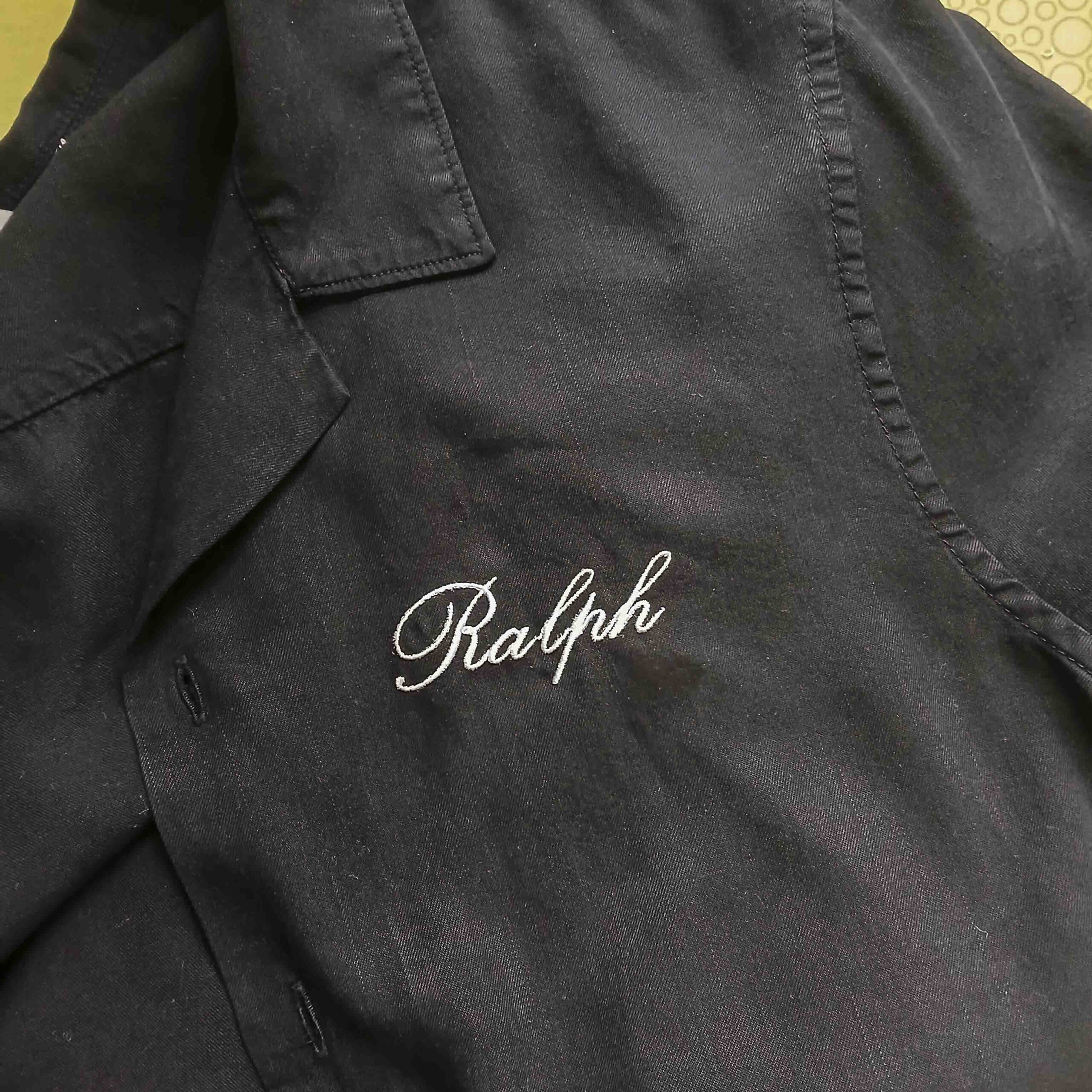 Personalised name embroidered on clothing Brighton