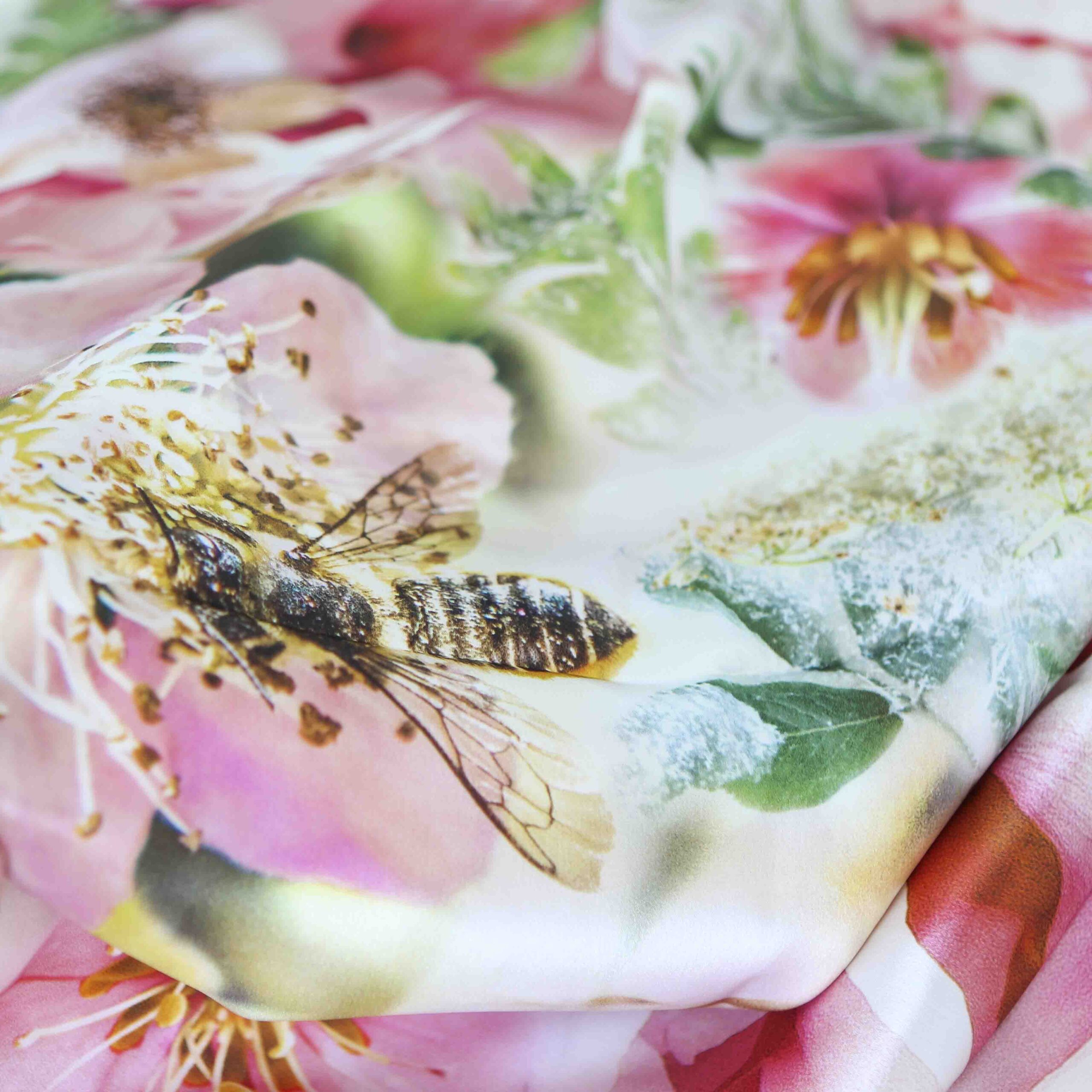 Pink-peony-silk-scarf-StephieAnn-Design-bumble-bee-scaled-1.jpg