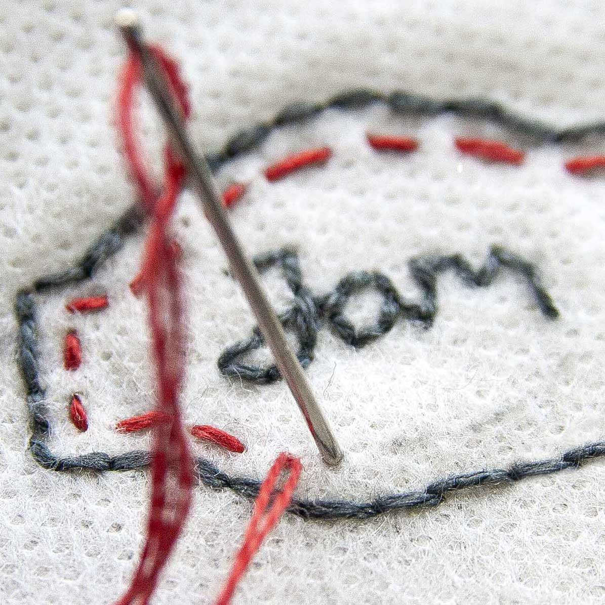 Afternoon Tea Linen Napkin Embroidery Kit - Image 5