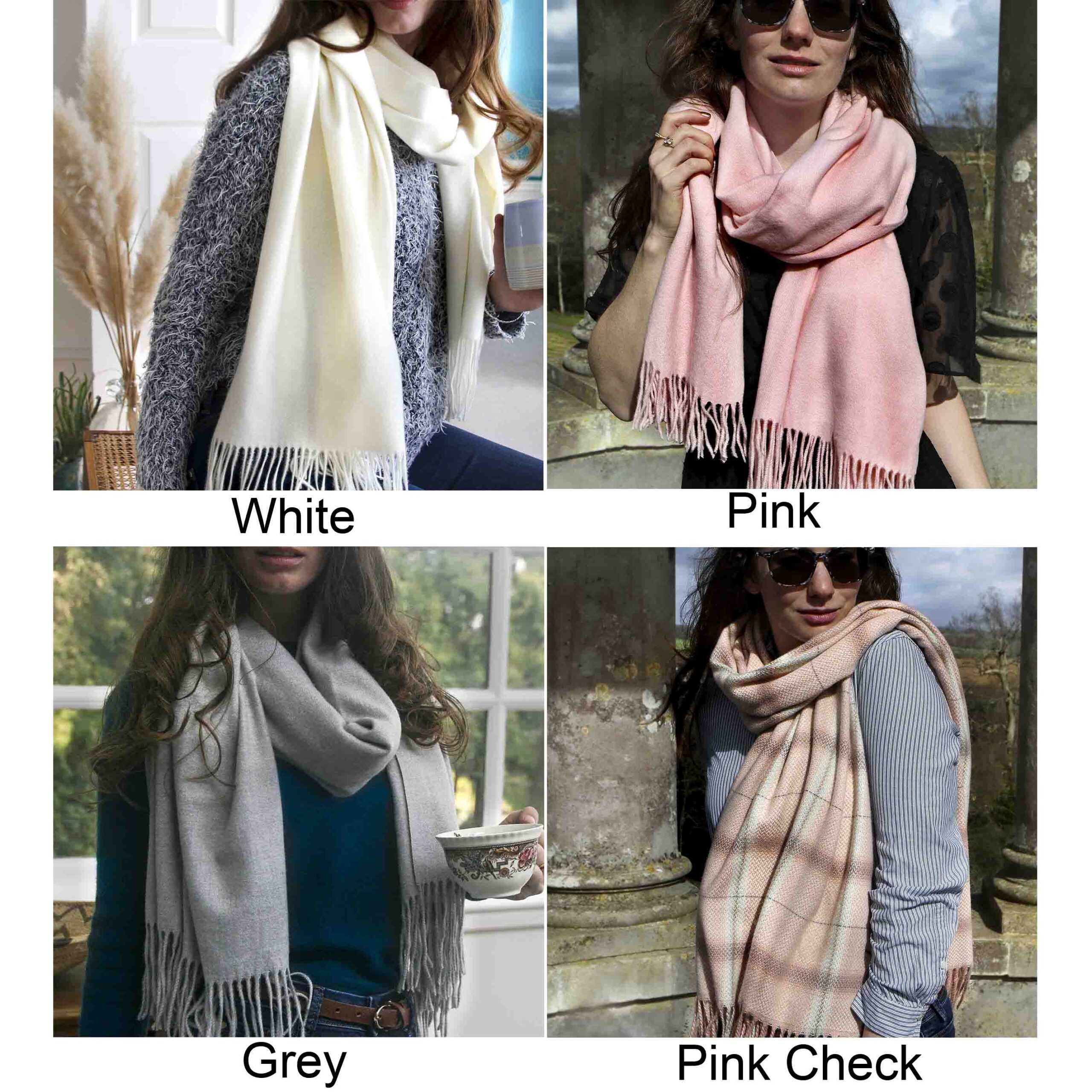 Silk Top And Cashmere Blanket Scarf Gift Set - Image 10