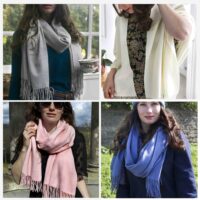StephieAnn Cashmere scarf colours