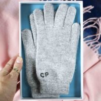 Personalised Cashmere Wool Gloves - Thumbnail Image 3