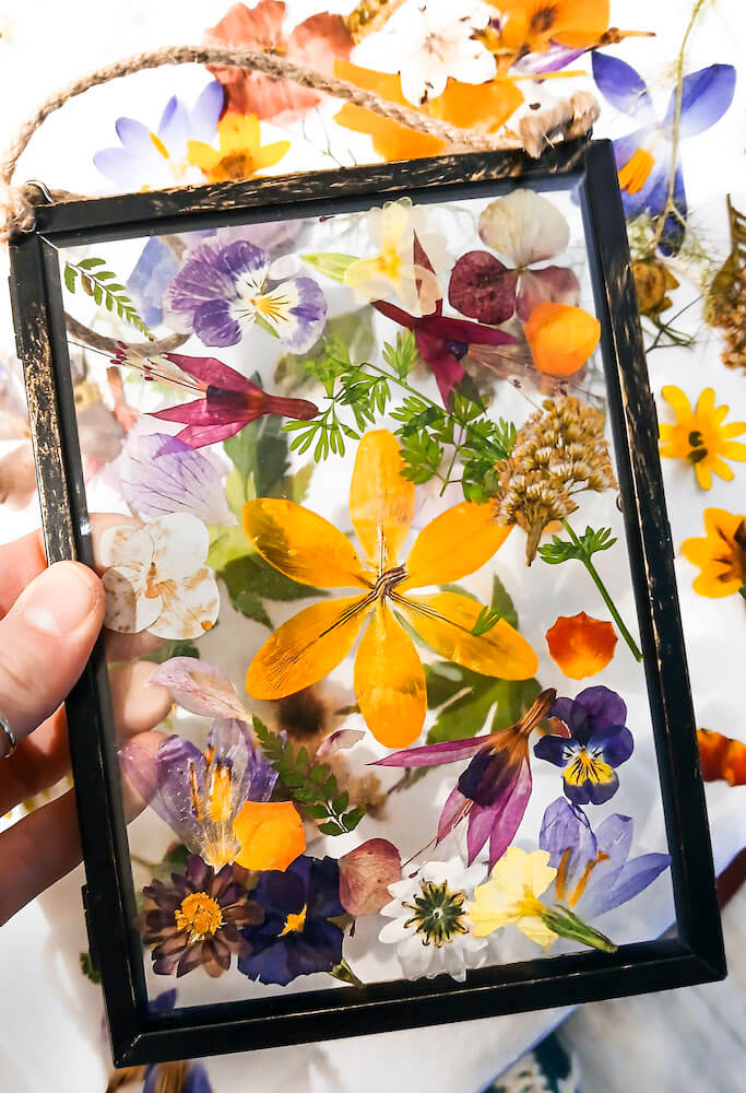 StephieAnn Pressed Flower Frames Workshop Brighton Hove