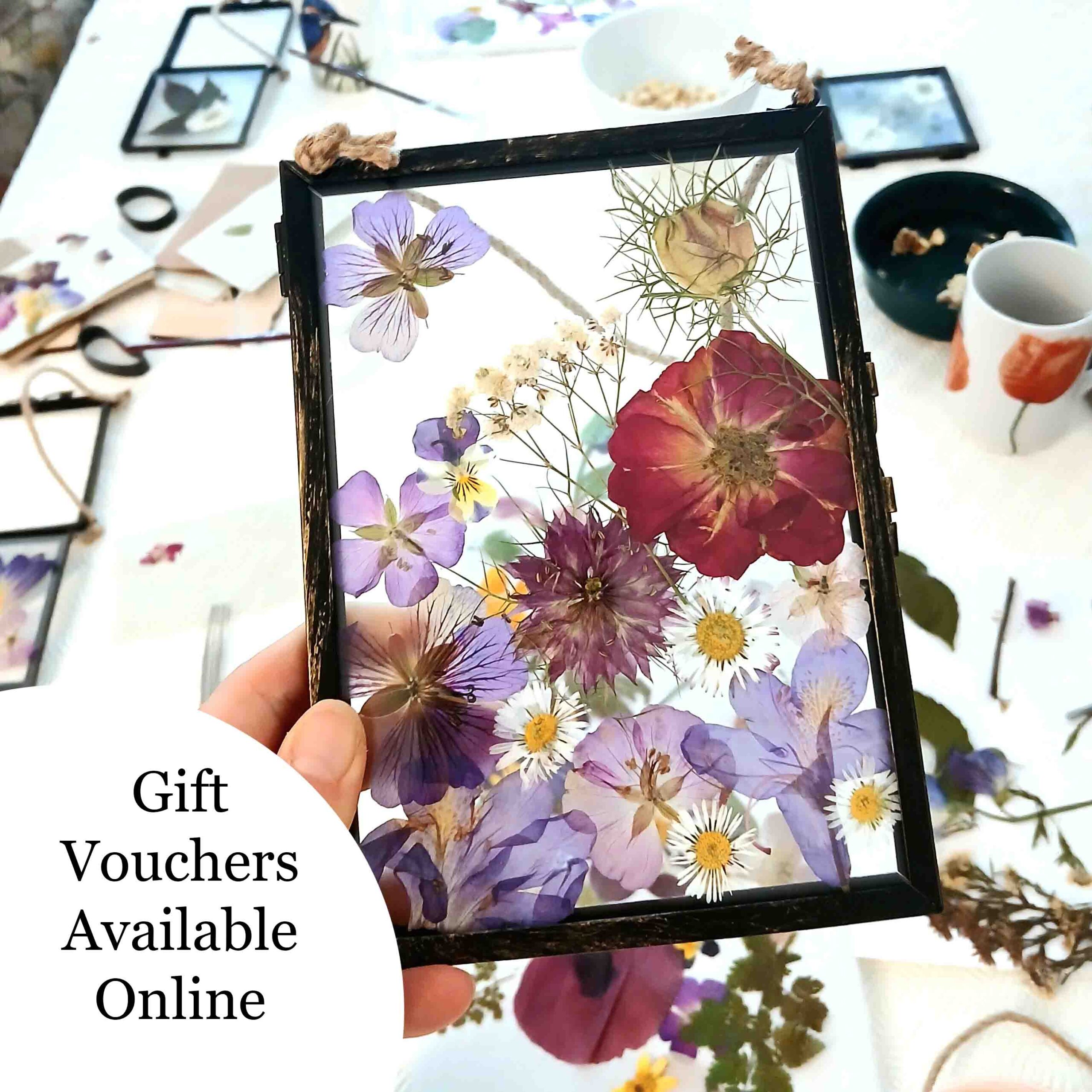 StephieAnn Pressed Flower Workshop Gift Vouchers