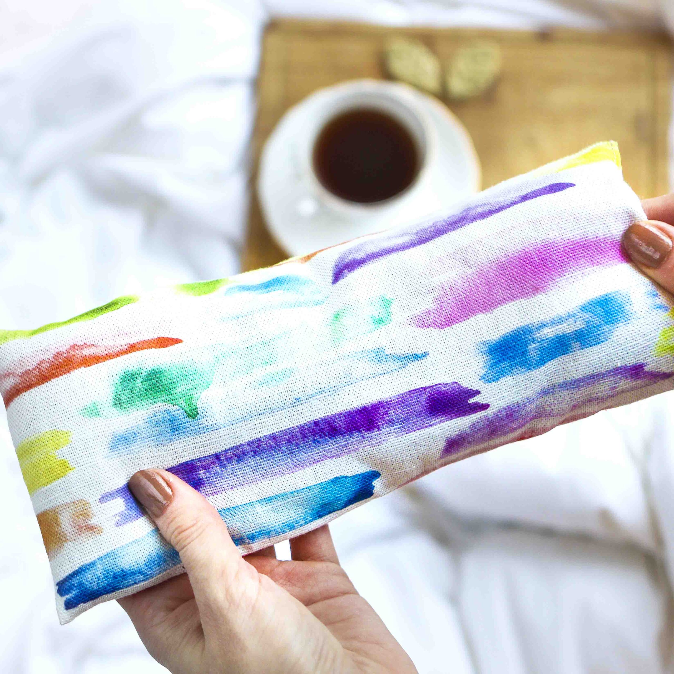 Watercolour wheatbag out belly