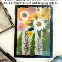 stephieAnn pressed flower craft workshop gift voucher, brighton
