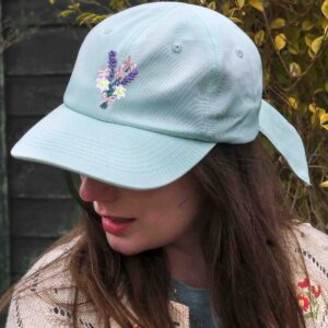 Birth Flower Organic Cotton Cap