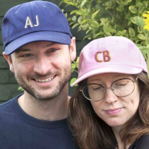 Personalised Embroidered Organic Cotton Cap