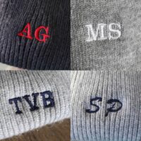 Mens wool hats and scarves with letters Mens wool hats and scarves with letters