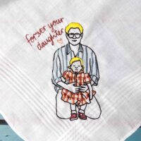 Kids drawing hanky
