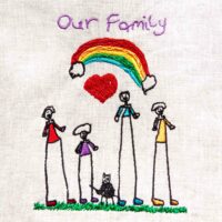 Kids drawings rainbow gift StephieAnn